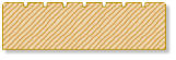 Douglasie 43 x 150 mm